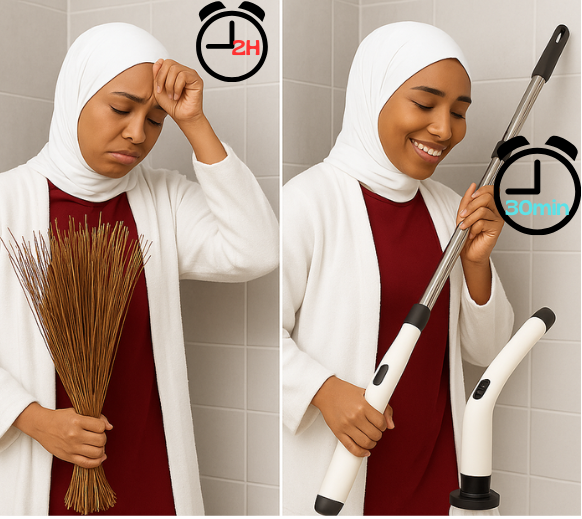 Infini Clean™ – La Brosse Électrique Idéale pour les Femmes Actives