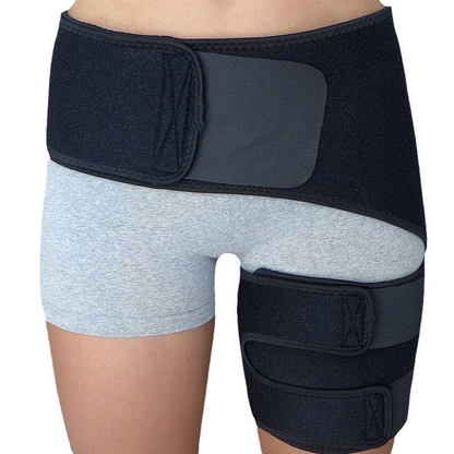 Ceinture Soutien Lombaire & Hanche OrtoActive™| Soulage Douleurs du Dos, du Bassin et Sciatique – Ajustable et Discrète